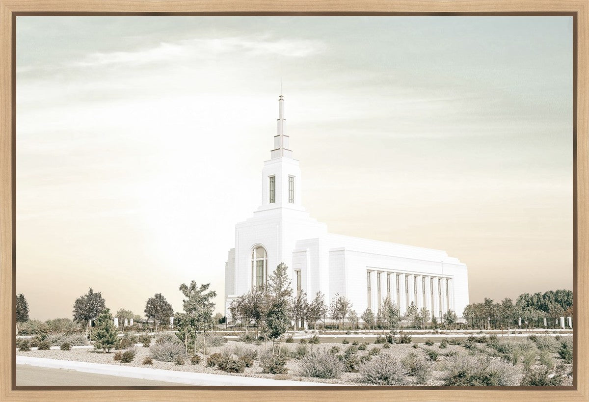 Burley Idaho Sacred Grounds Pastel