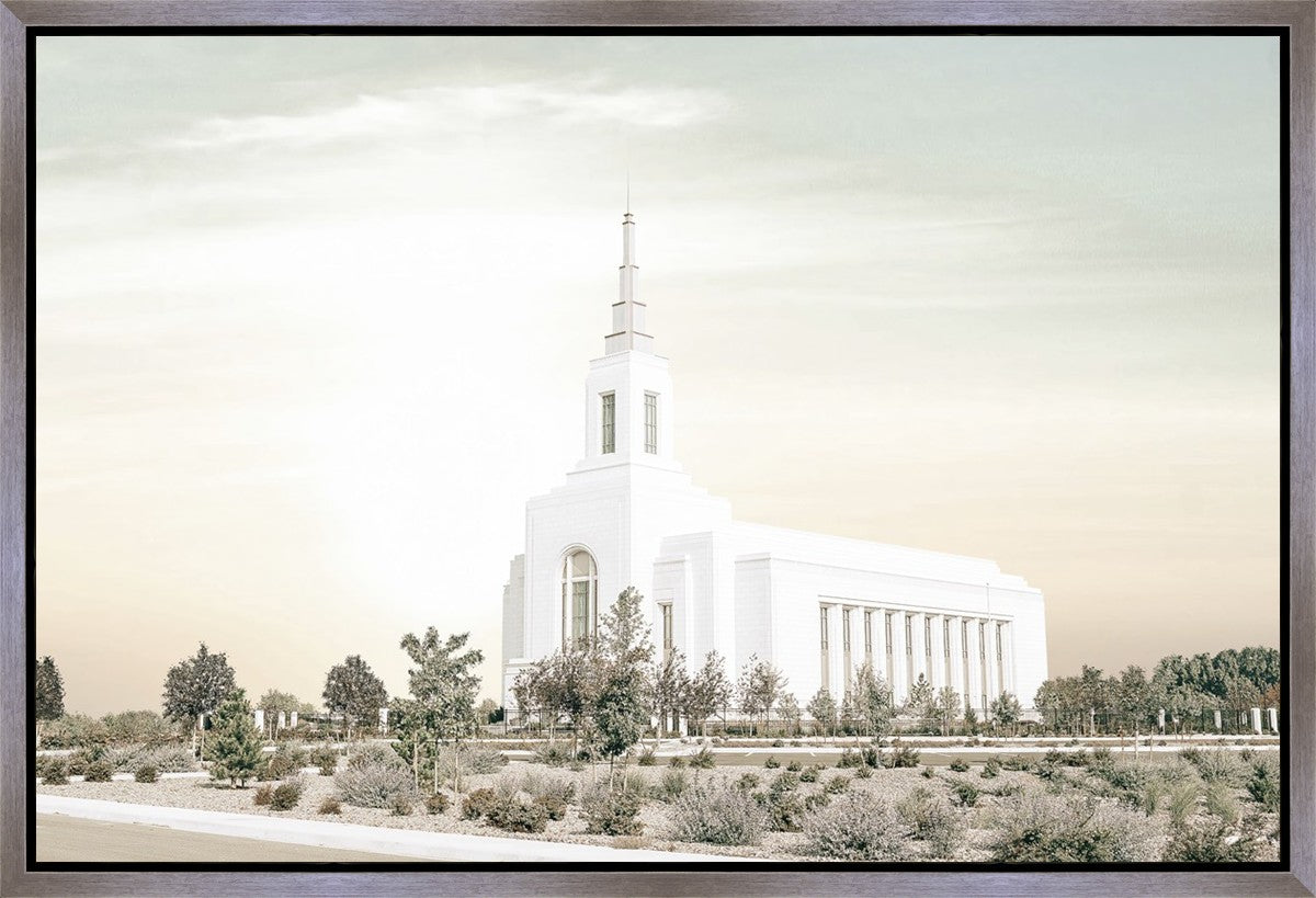 Burley Idaho Sacred Grounds Pastel