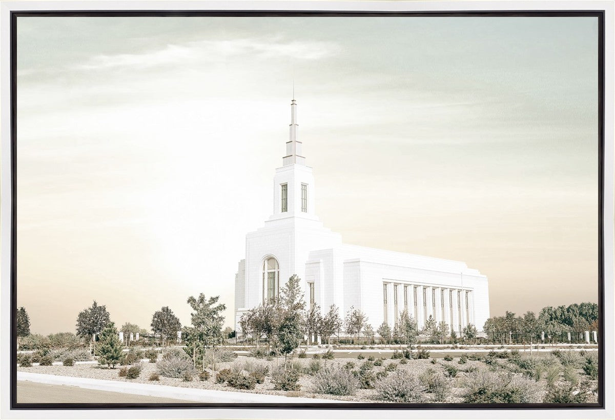 Burley Idaho Sacred Grounds Pastel