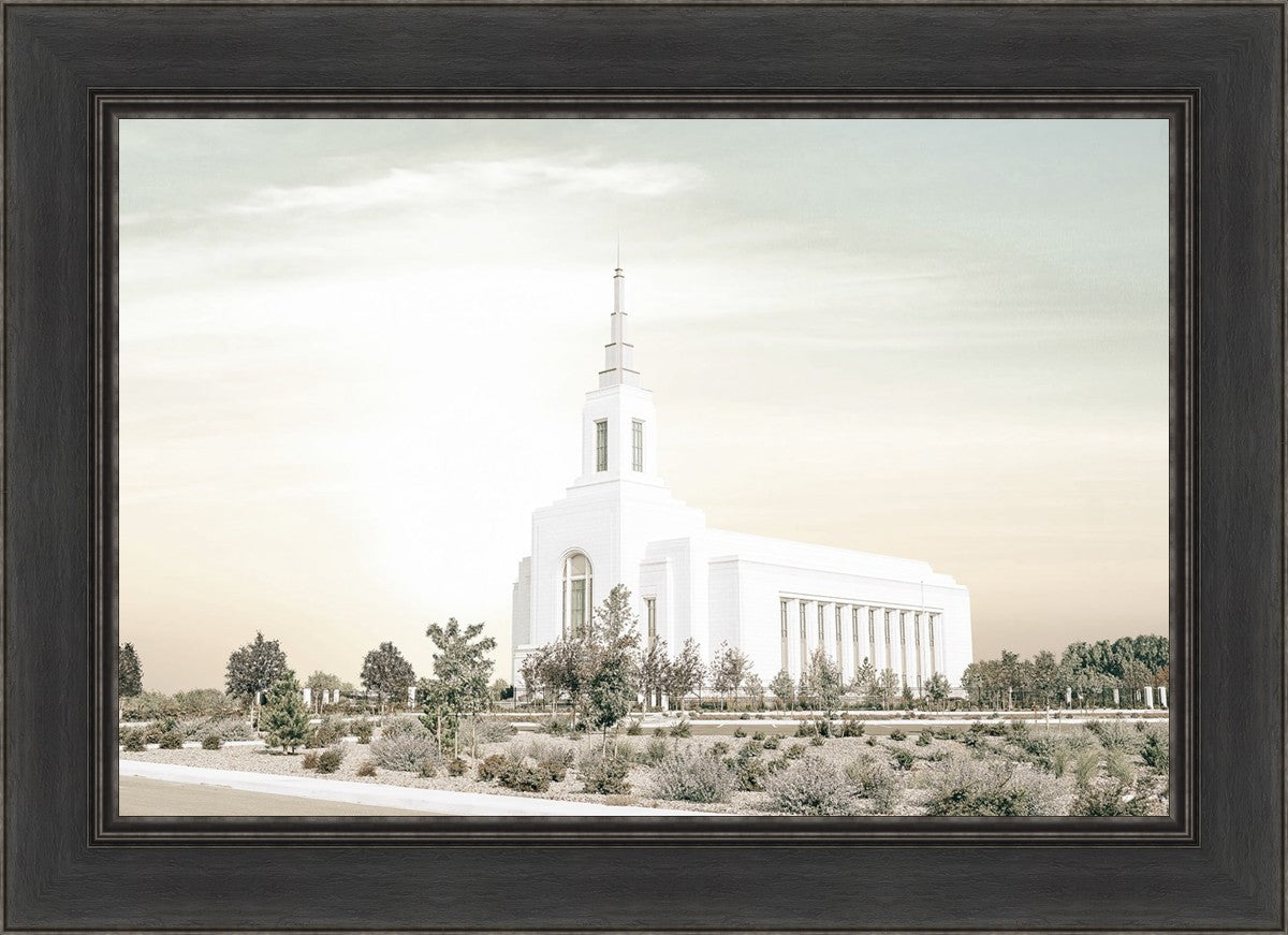 Burley Idaho Sacred Grounds Pastel