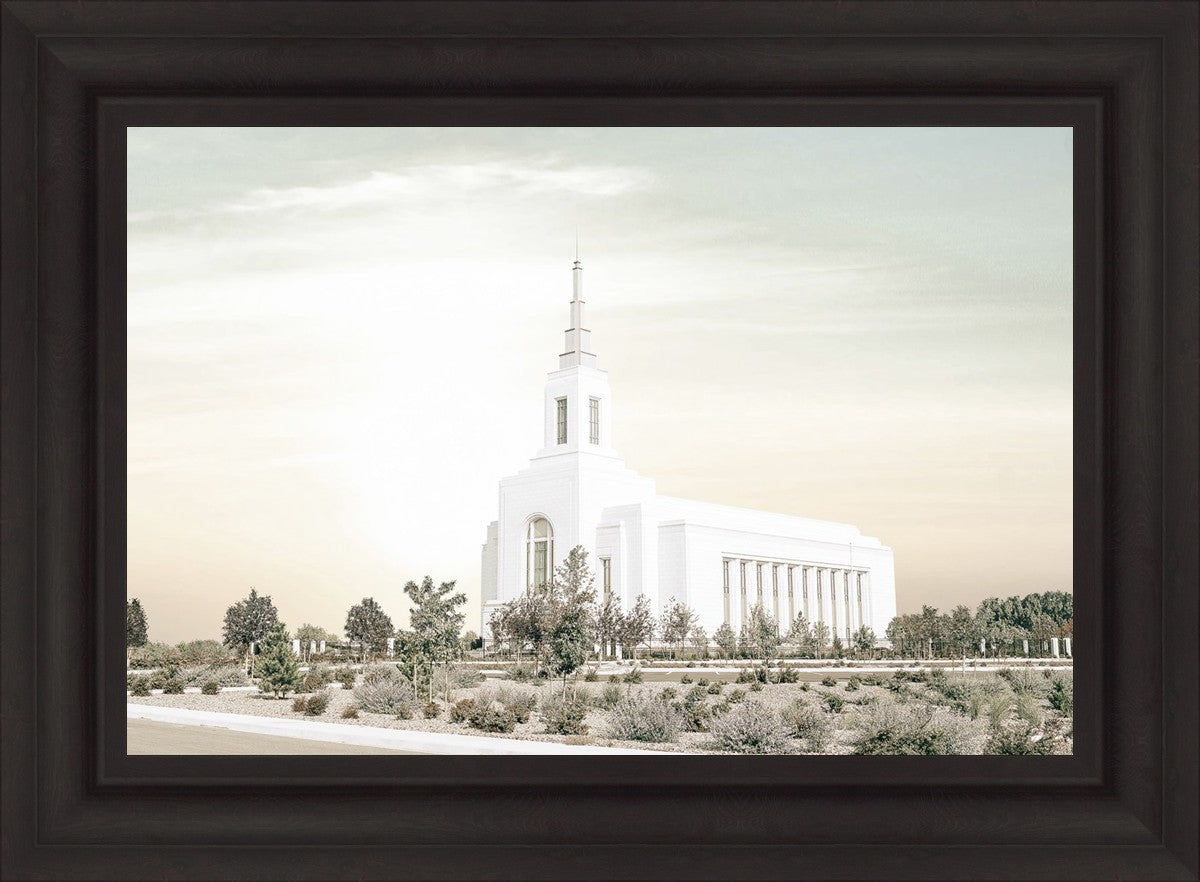 Burley Idaho Sacred Grounds Pastel