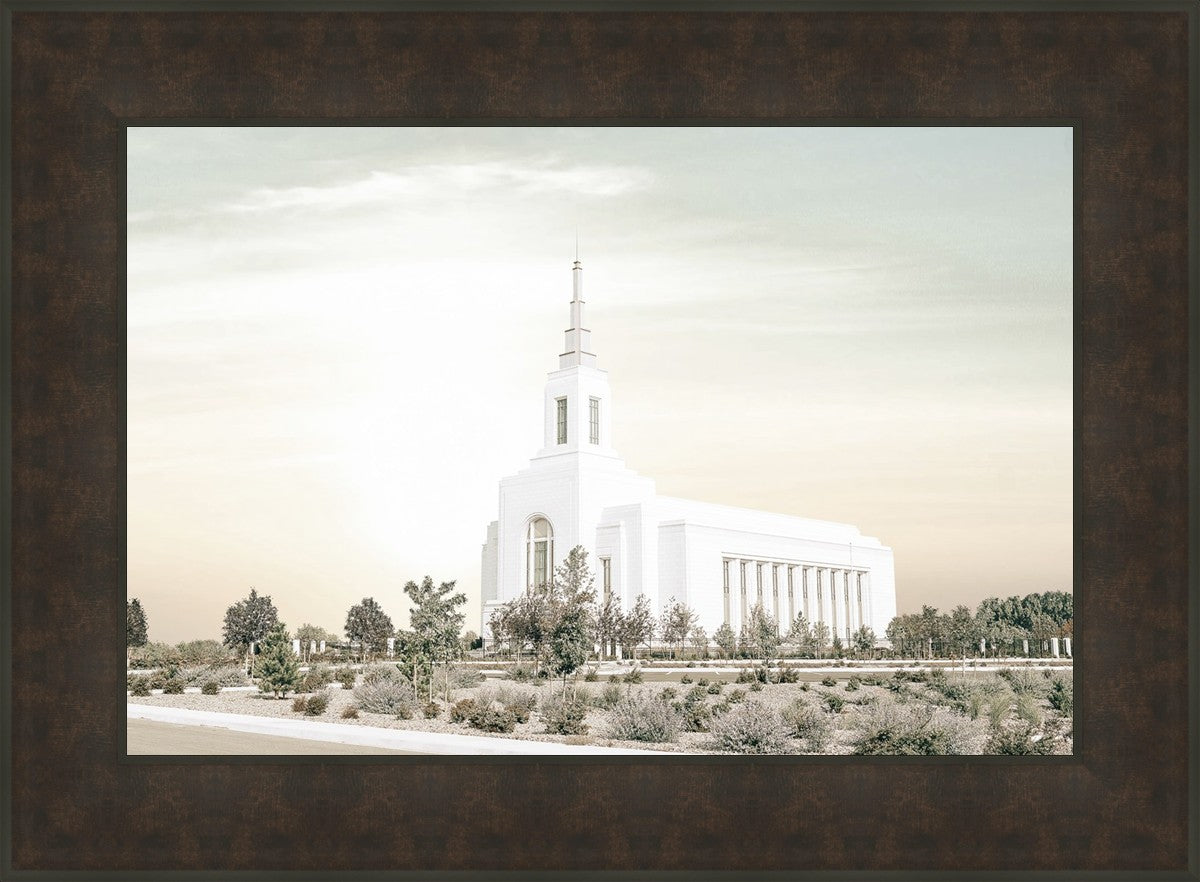 Burley Idaho Sacred Grounds Pastel