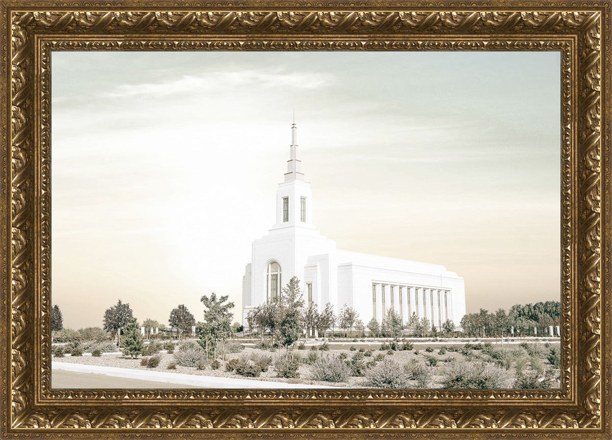 Burley Idaho Sacred Grounds Pastel