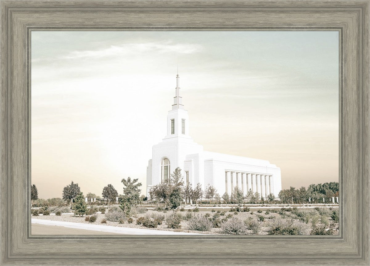 Burley Idaho Sacred Grounds Pastel