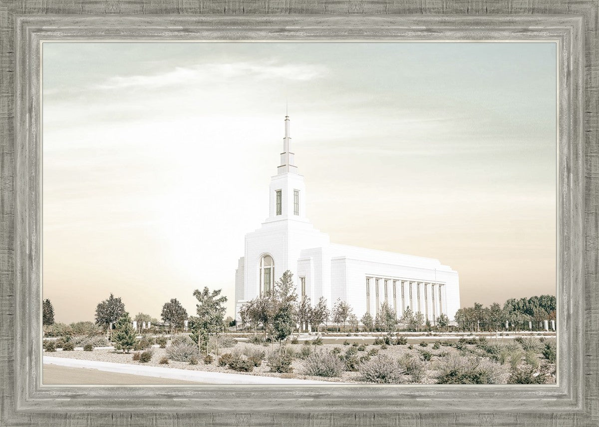 Burley Idaho Sacred Grounds Pastel