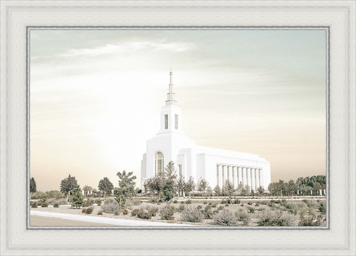 Burley Idaho Sacred Grounds Pastel