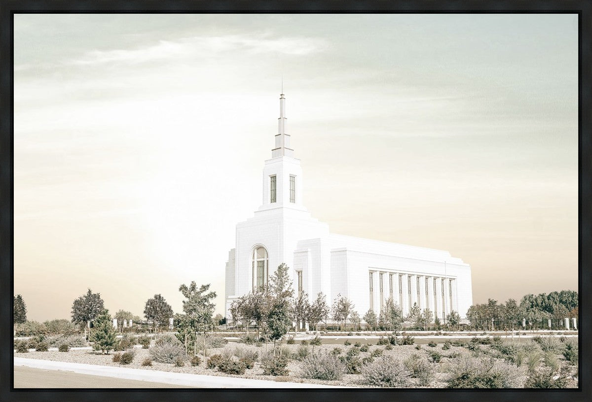 Burley Idaho Sacred Grounds Pastel