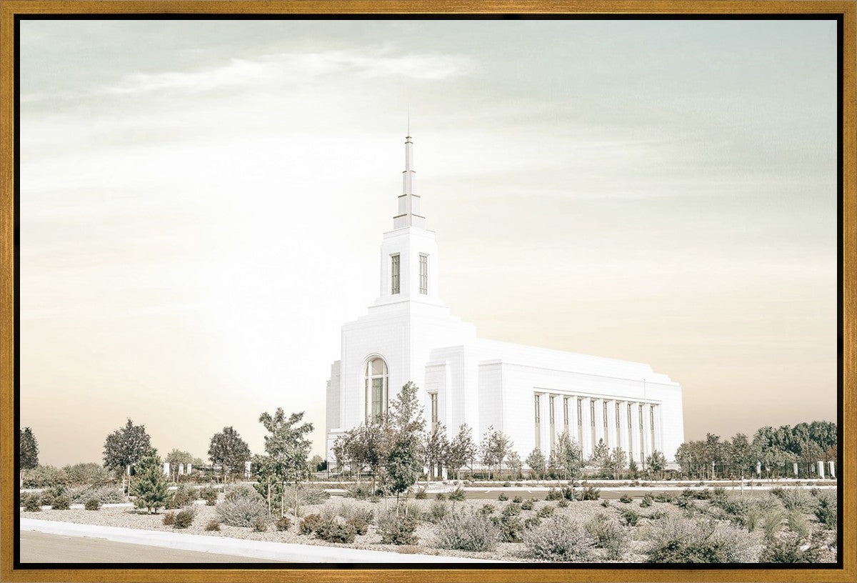 Burley Idaho Sacred Grounds Pastel