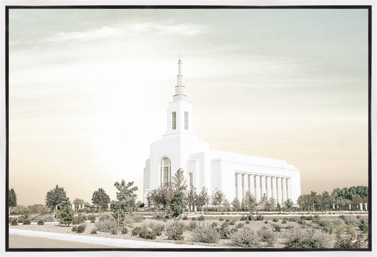 Burley Idaho Sacred Grounds Pastel