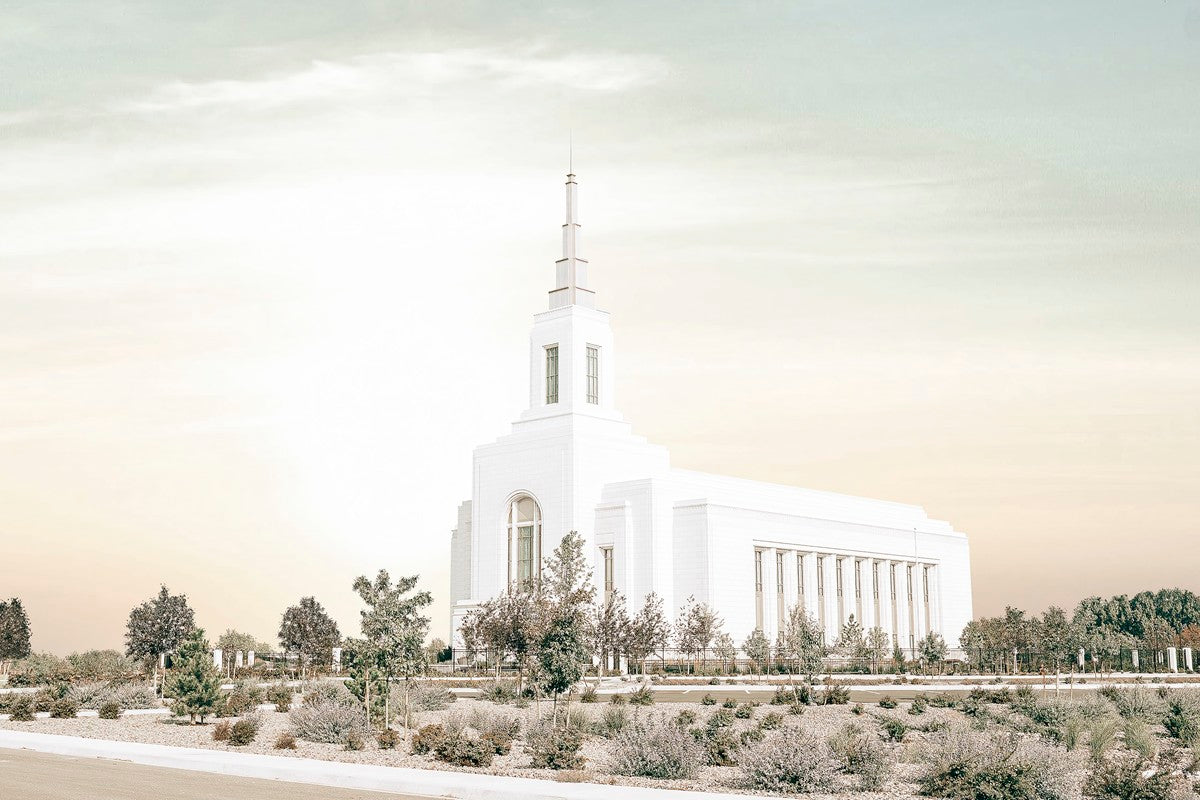 Burley Idaho Sacred Grounds Pastel