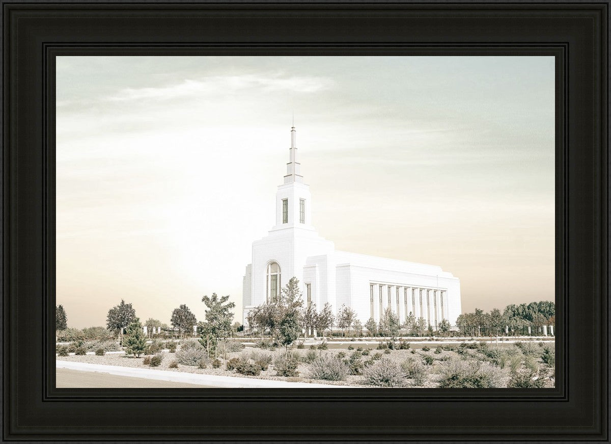 Burley Idaho Sacred Grounds Pastel