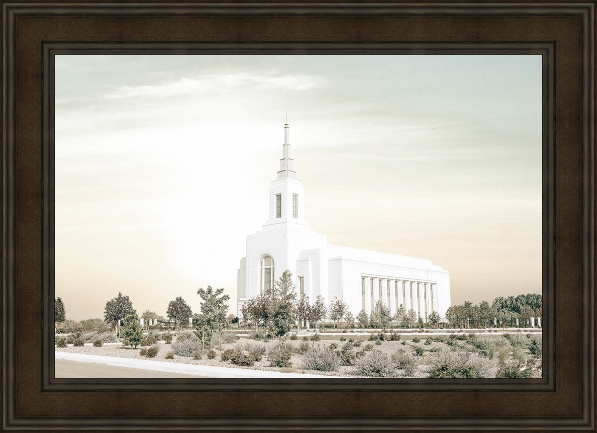 Burley Idaho Sacred Grounds Pastel