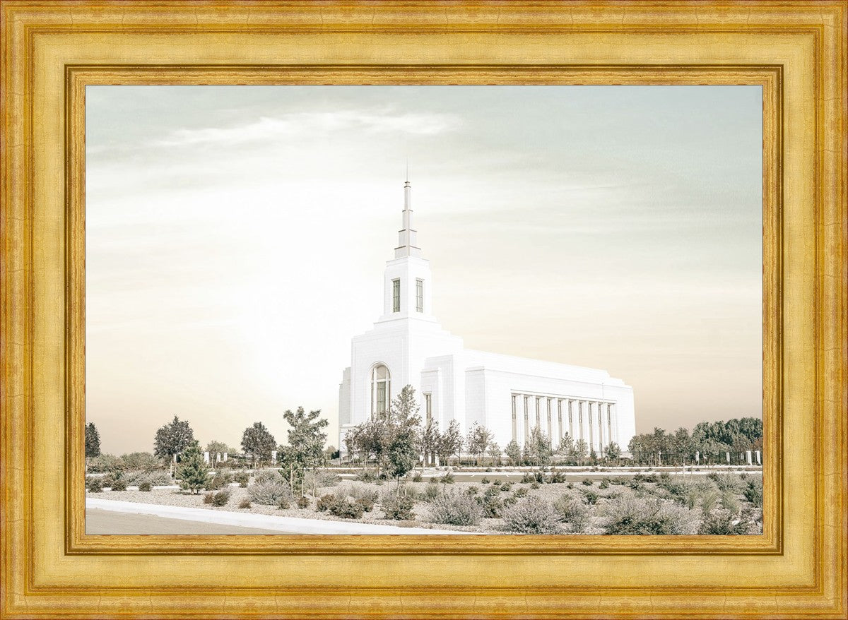 Burley Idaho Sacred Grounds Pastel