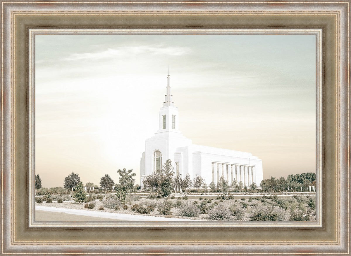 Burley Idaho Sacred Grounds Pastel