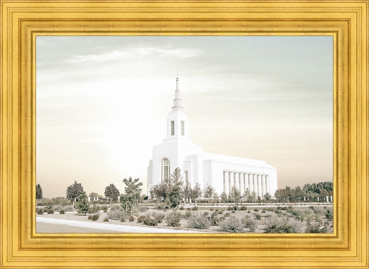 Burley Idaho Sacred Grounds Pastel