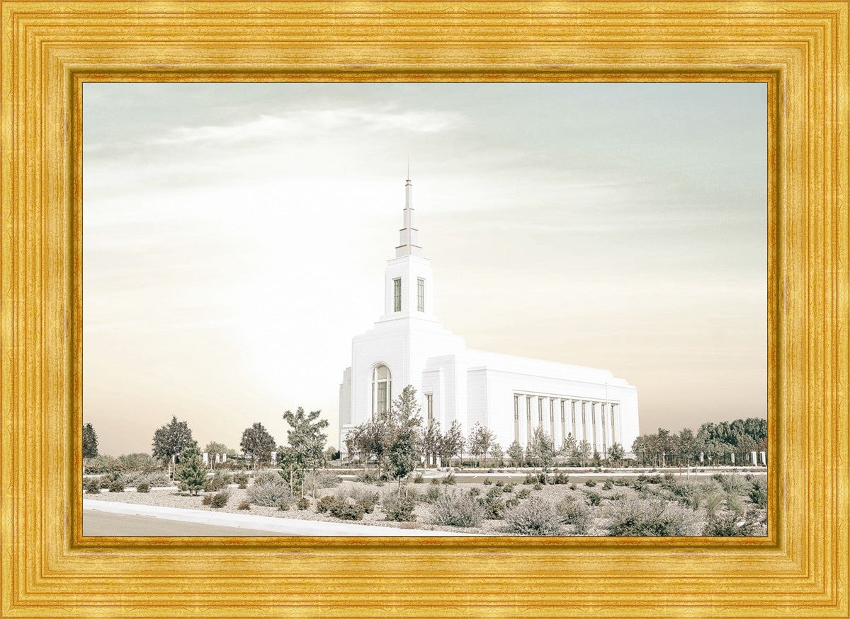 Burley Idaho Sacred Grounds Pastel