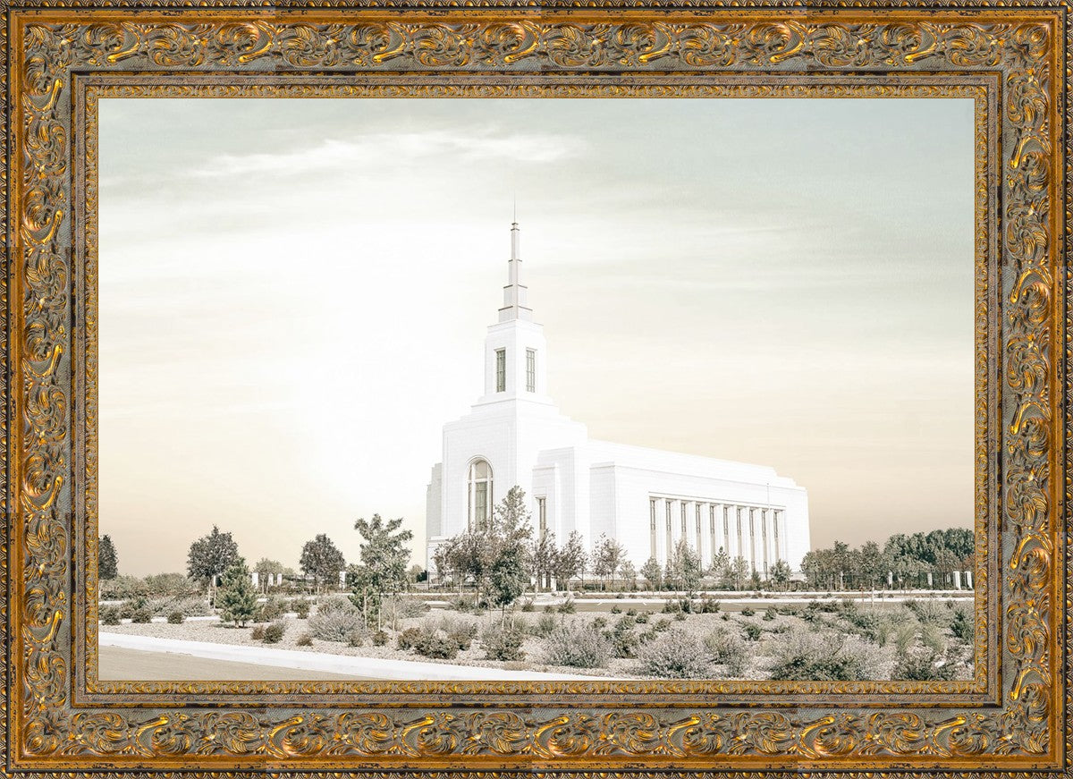 Burley Idaho Sacred Grounds Pastel