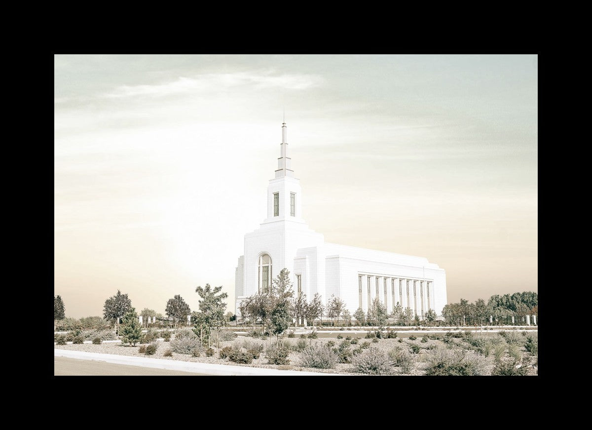 Burley Idaho Sacred Grounds Pastel