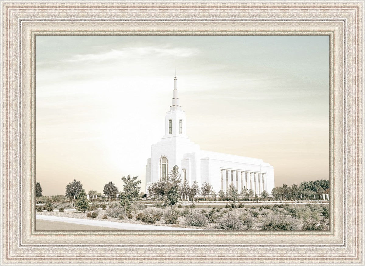 Burley Idaho Sacred Grounds Pastel