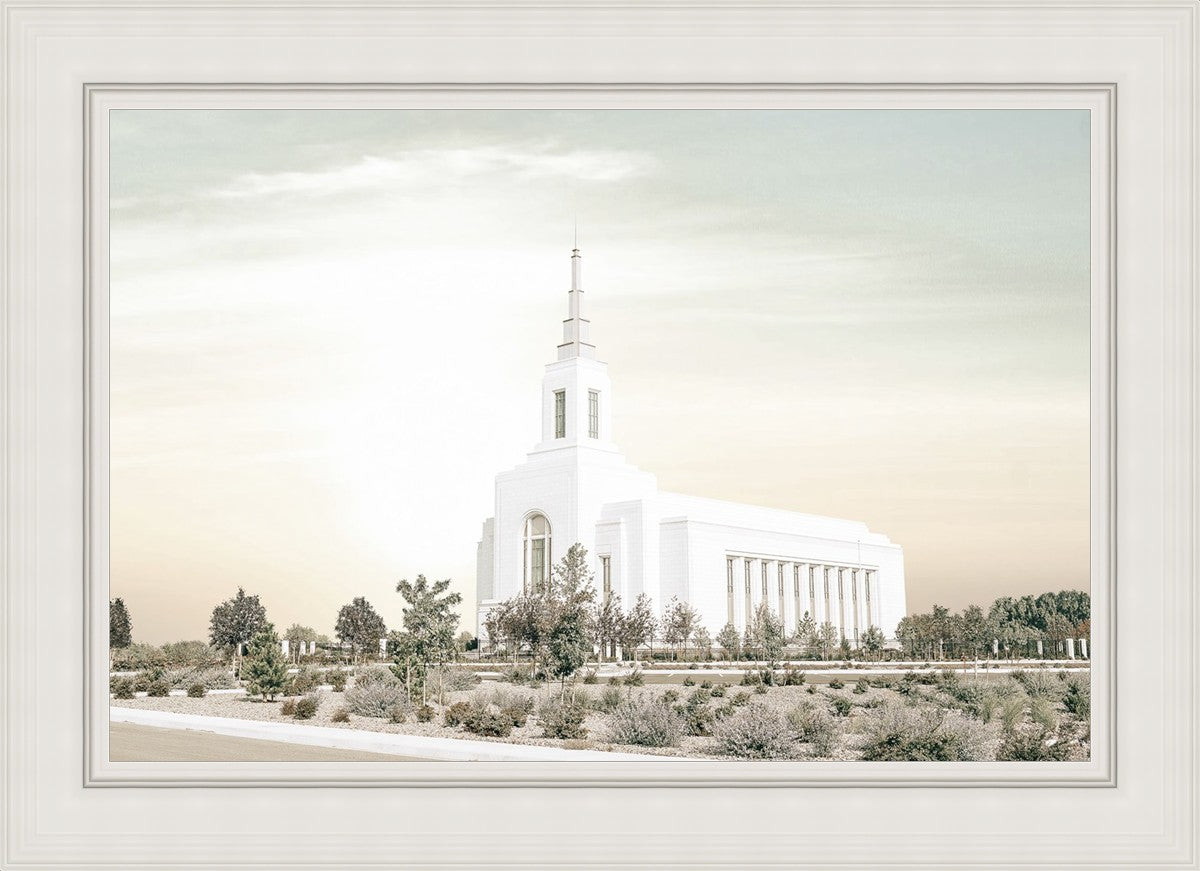 Burley Idaho Sacred Grounds Pastel