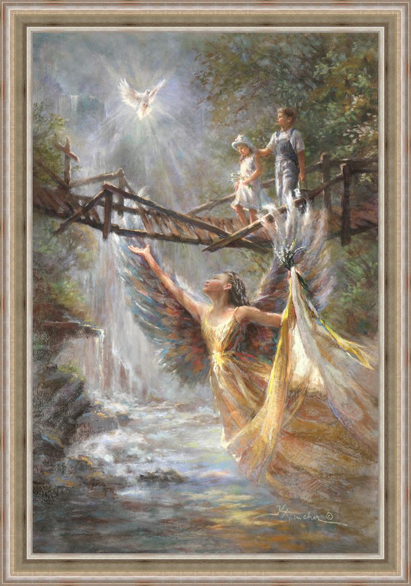 Wings of Protection Large Wall Art