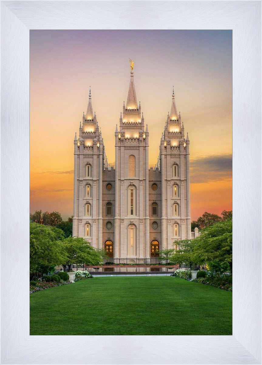 Salt Lake Morning Glow