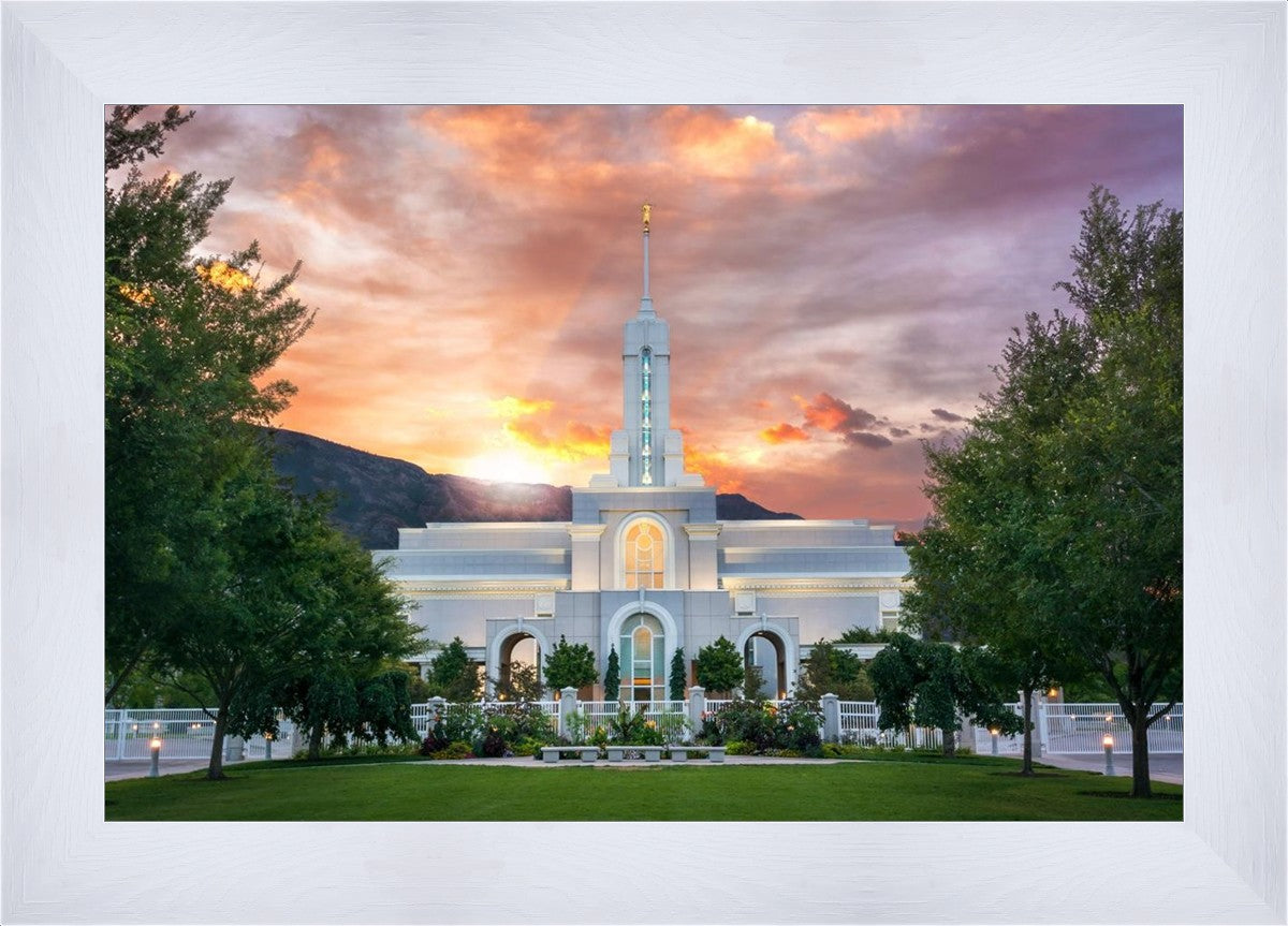 Mount Timpanogos - Morning Burst