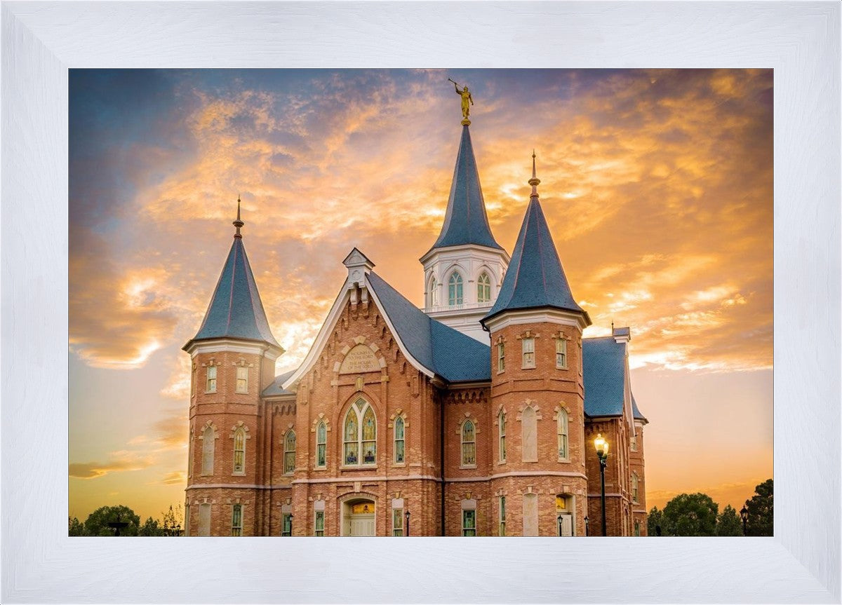 Provo City Center Temple - Golden Sunset
