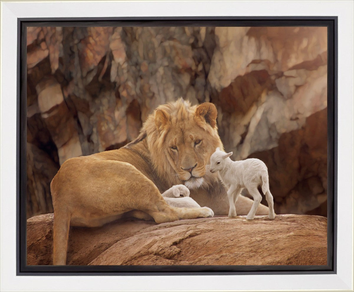 The Lion and The Lamb Gallery Wrap