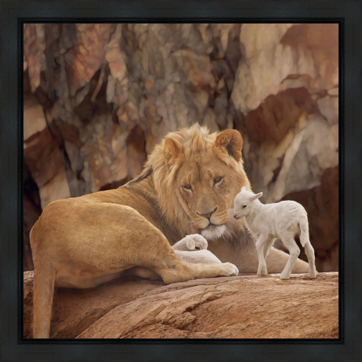 The Lion and The Lamb Gallery Wrap