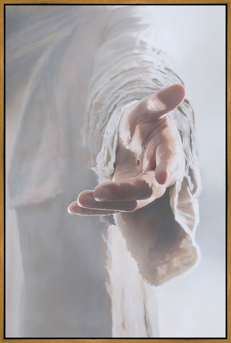 Christ Beckoning Large Wall Art Gallery Wrap