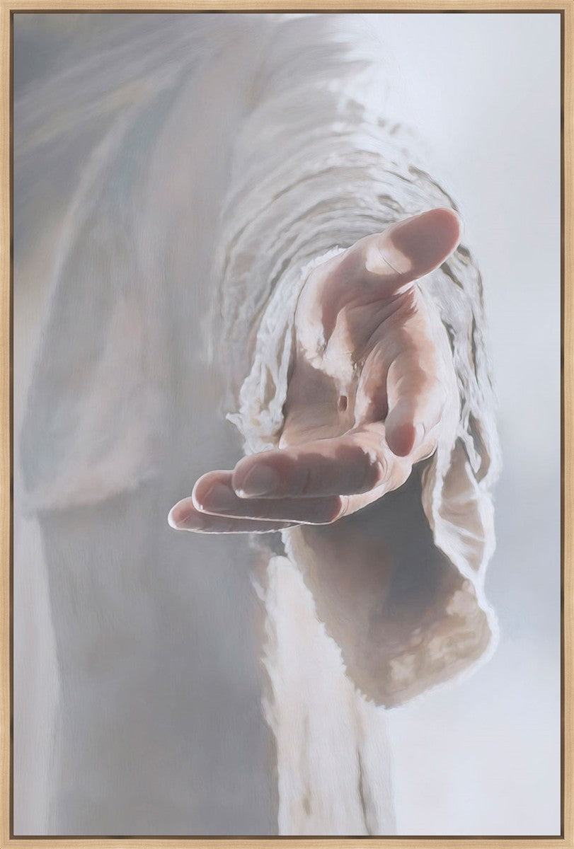 Christ Beckoning Large Wall Art Gallery Wrap