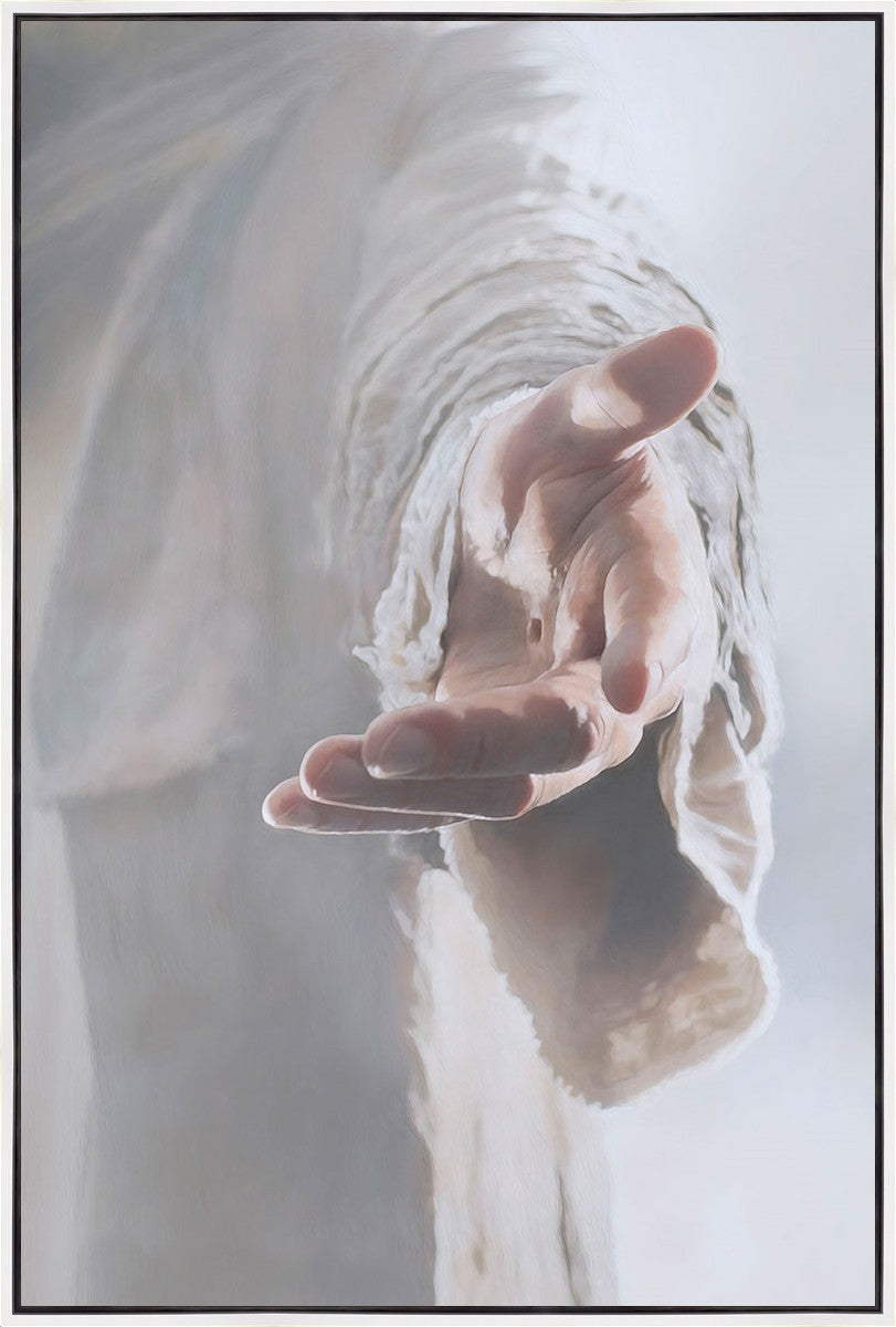 Christ Beckoning Large Wall Art Gallery Wrap
