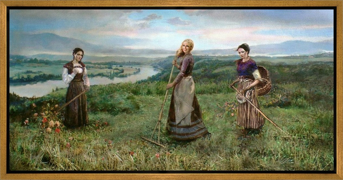 Three Sisters - Sad, Glad and Mad