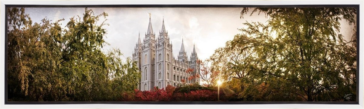 Salt Lake, the Day Dawn is Breaking Gallery Wrap