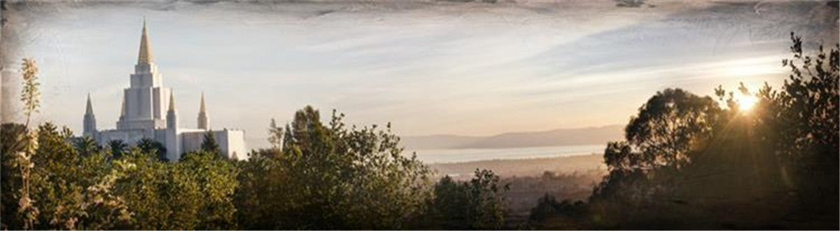 Oakland, the Day Dawn is Breaking Gallery Wrap