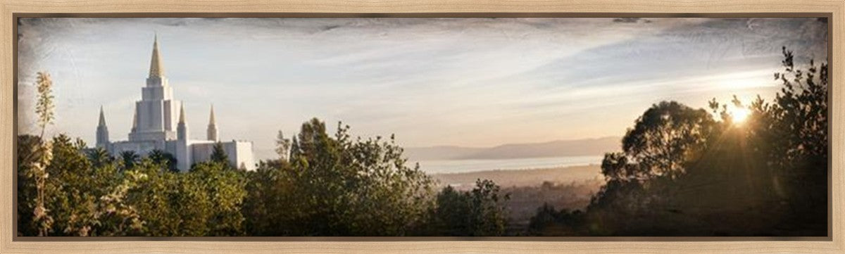 Oakland, the Day Dawn is Breaking Gallery Wrap