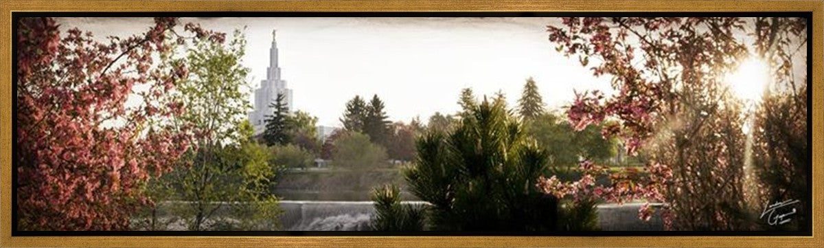 Idaho Falls II, the Day Dawn is Breaking Gallery Wrap
