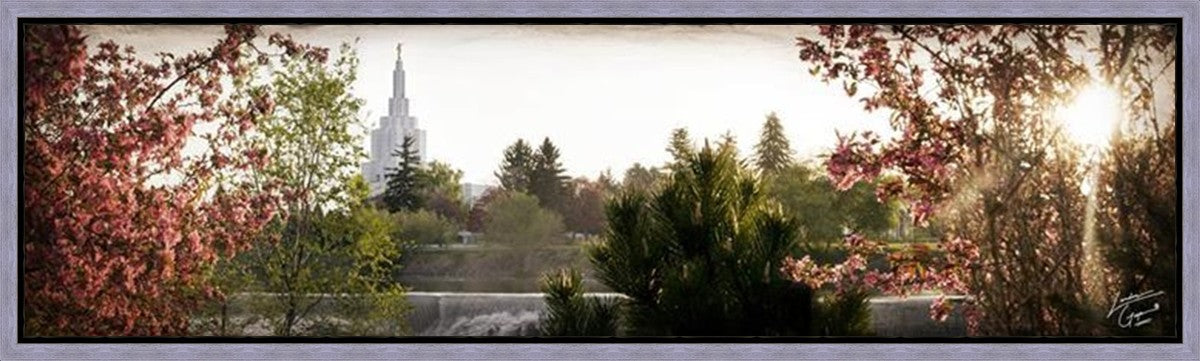 Idaho Falls II, the Day Dawn is Breaking Gallery Wrap