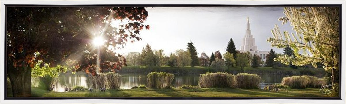 Idaho Falls, The Day Dawn Is Breaking Gallery Wrap