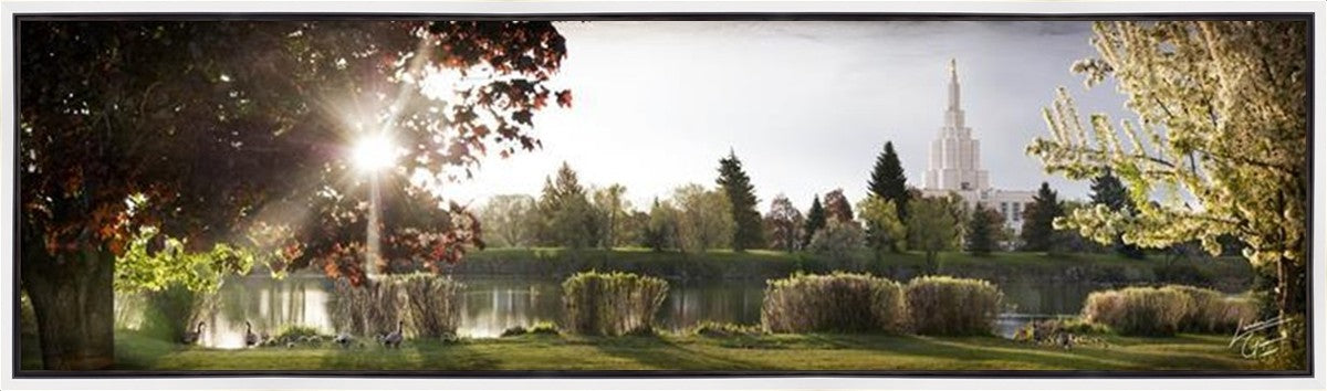 Idaho Falls, The Day Dawn Is Breaking Gallery Wrap