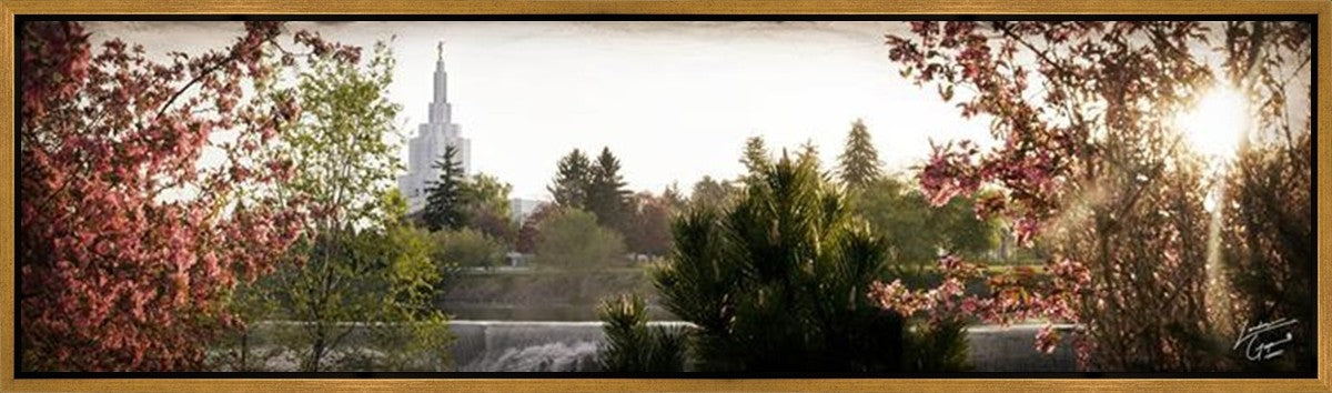 Idaho Falls II, the Day Dawn is Breaking Gallery Wrap