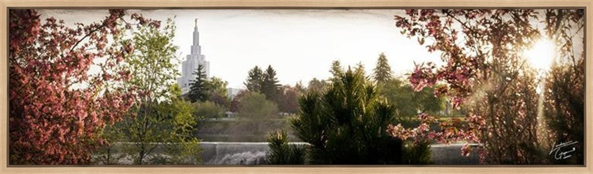 Idaho Falls II, the Day Dawn is Breaking Gallery Wrap