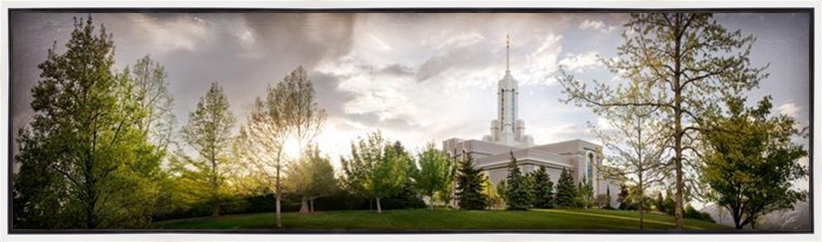 Mt. Timpanogos, the Day Dawn is Breaking Gallery Wrap