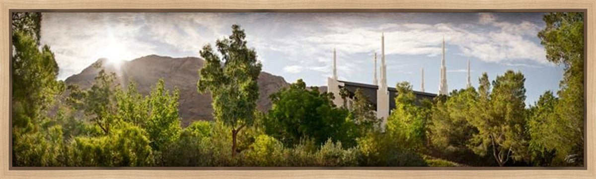 Las Vegas, the Day Dawn is Breaking Gallery Wrap