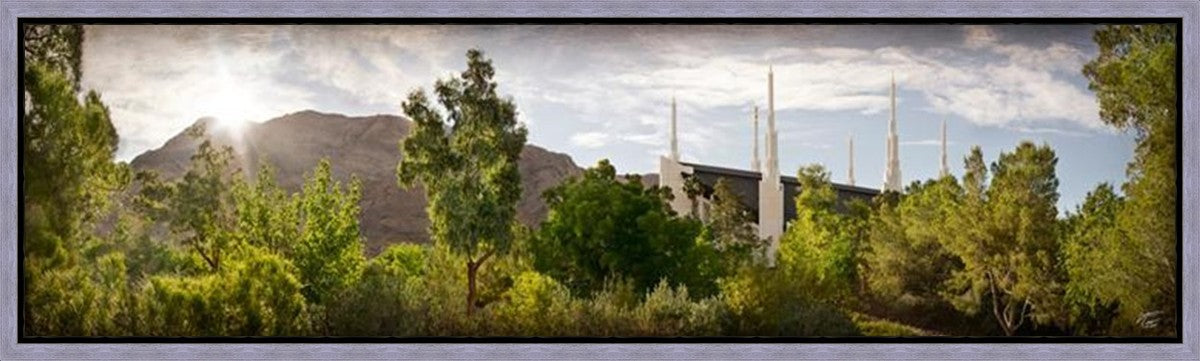 Las Vegas, the Day Dawn is Breaking Gallery Wrap
