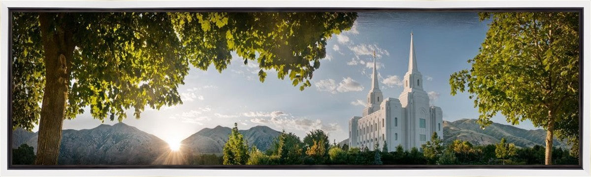 Brigham City, the Day Dawn is Breaking Gallery Wrap