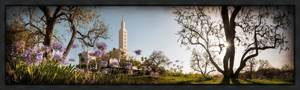 Los Angeles, the Day Dawn is Breaking Gallery Wrap