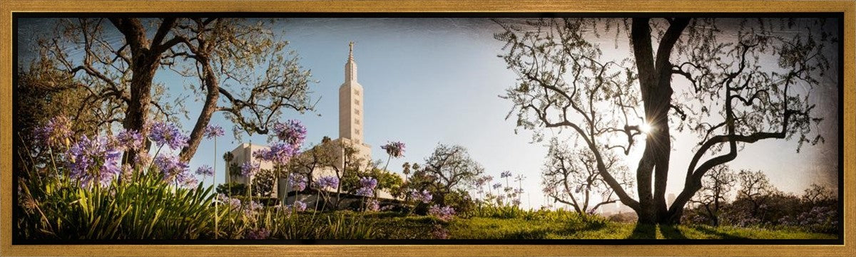 Los Angeles, the Day Dawn is Breaking Gallery Wrap
