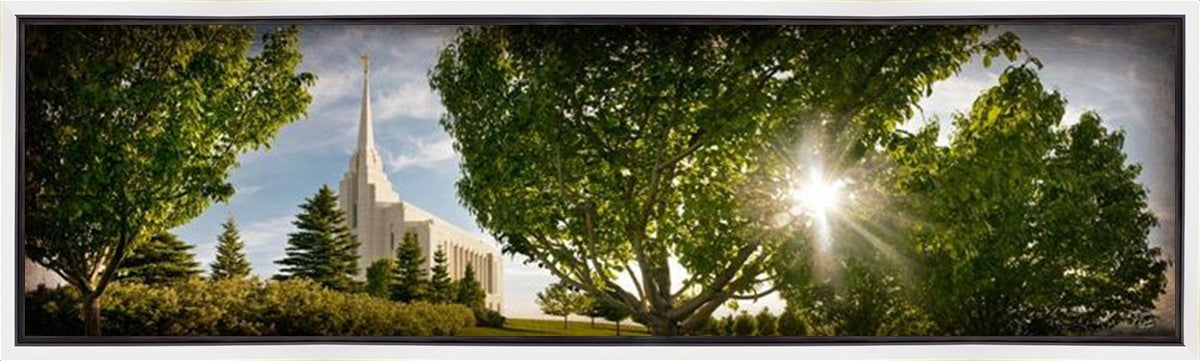 Rexburg, the Day Dawn is Breaking Gallery Wrap